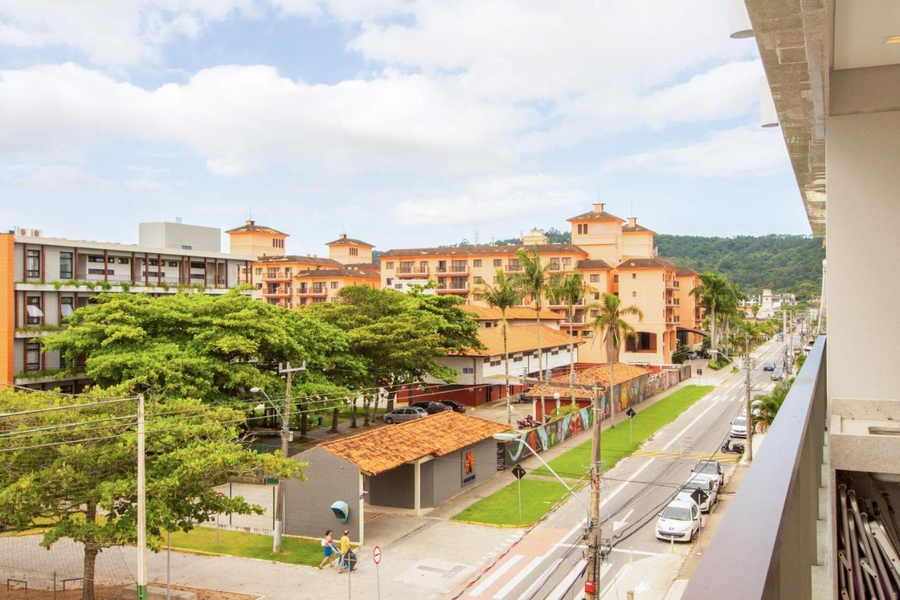 Ap novo com vista para o mar de Jurerê Florianopolis Bagian luar foto